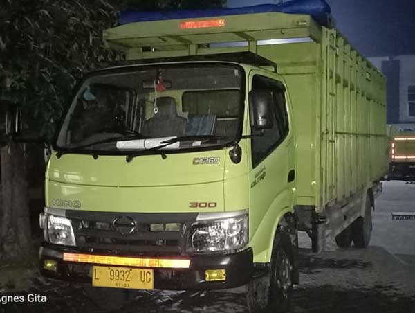 Armada truk Colt Diesel dropside PT Efata Rahema Rodaniaga